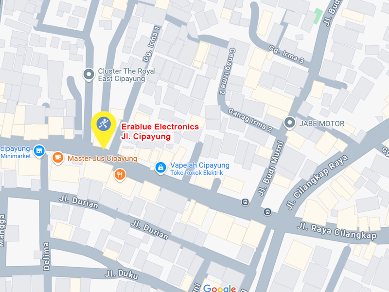 Peta ke toko EraBlue di  Jalan Cipayung Raya, RT 010, RW 003, terletak di Kel/Desa Cipayung, Kecamatan Cipayung, Kota Jakarta Timur, Provinsi DKI Jakarta